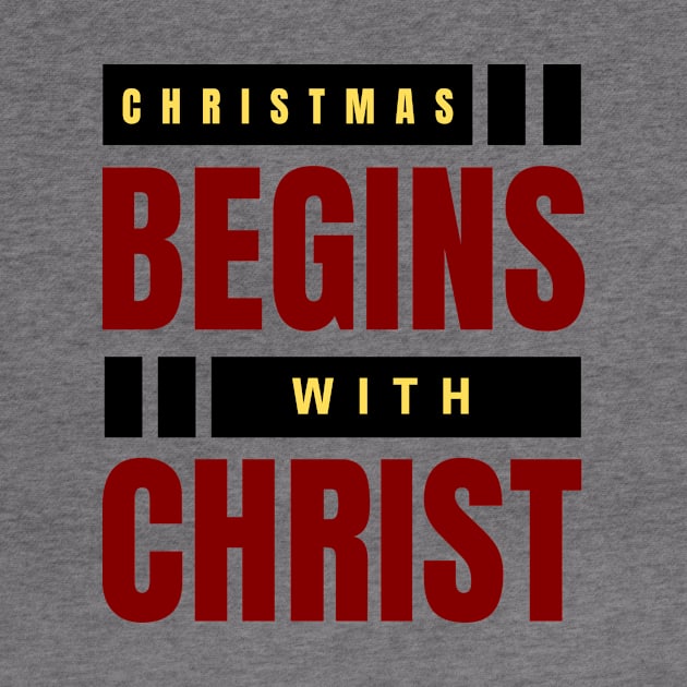 Christmas Begins With Christ by All Things Gospel